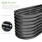 Best Choice Products 8x2x2ft Metal Raised Garden Bed, Oval Outdoor Planter Box w/ 4 Support Bars